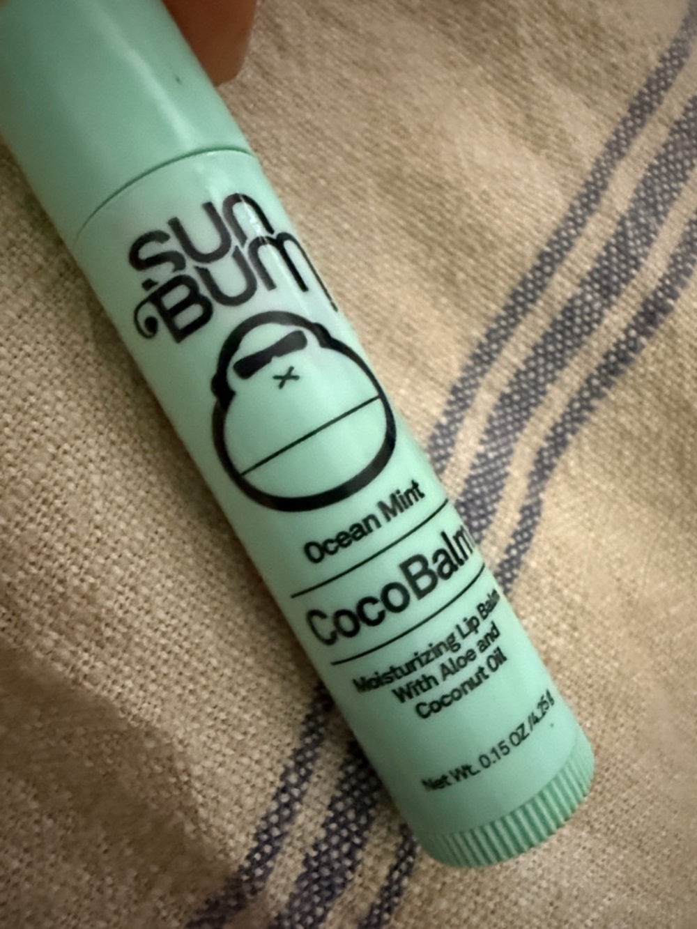 Brand new limited edition coco balm Sun Bum Chapstick in ocean mist